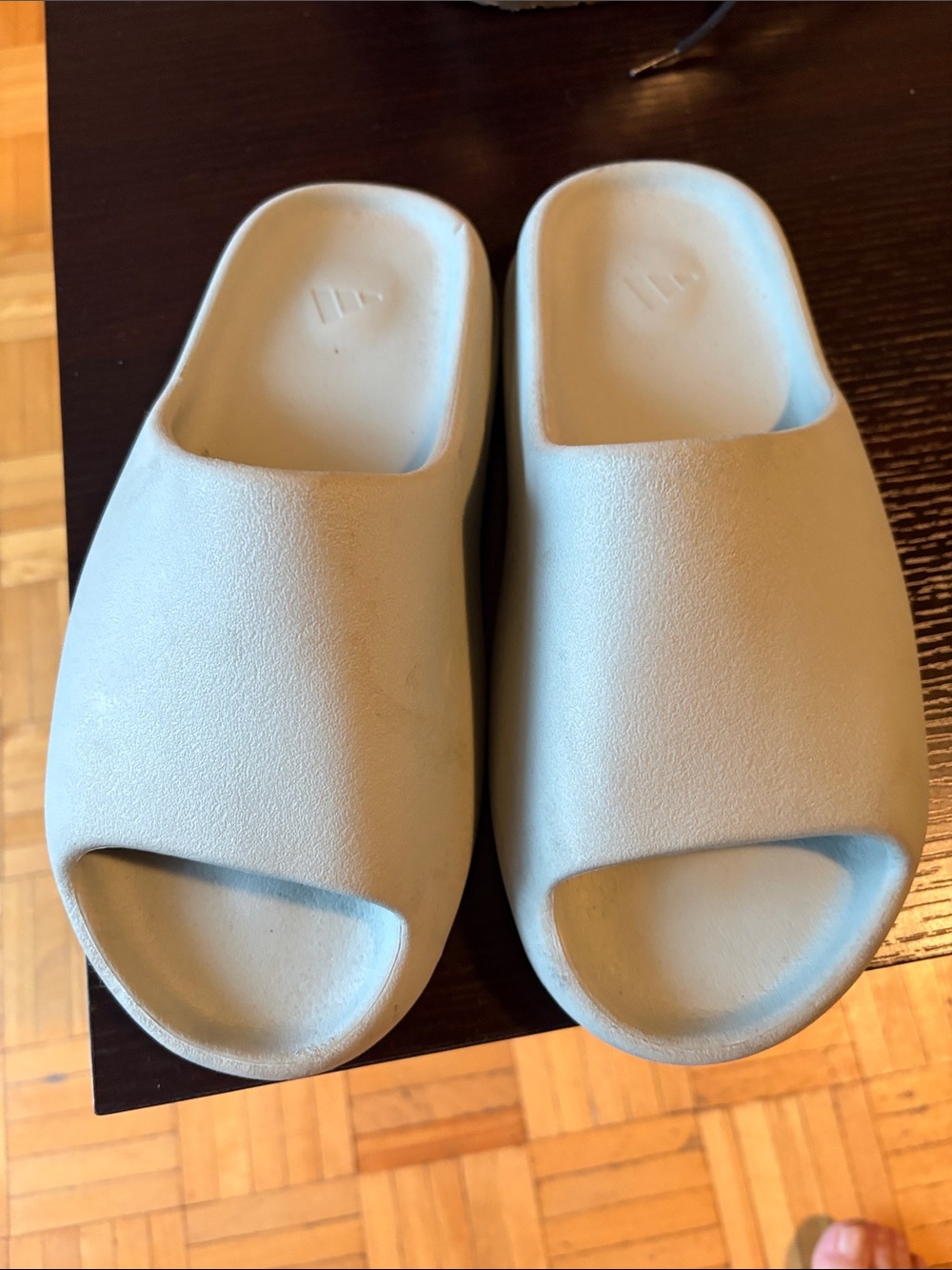 adidas Women Slide Sandals in Light Blue